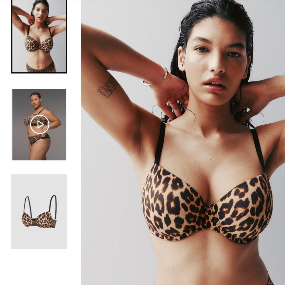 SOFT N' SAVAGE PADDED DEMI BRA